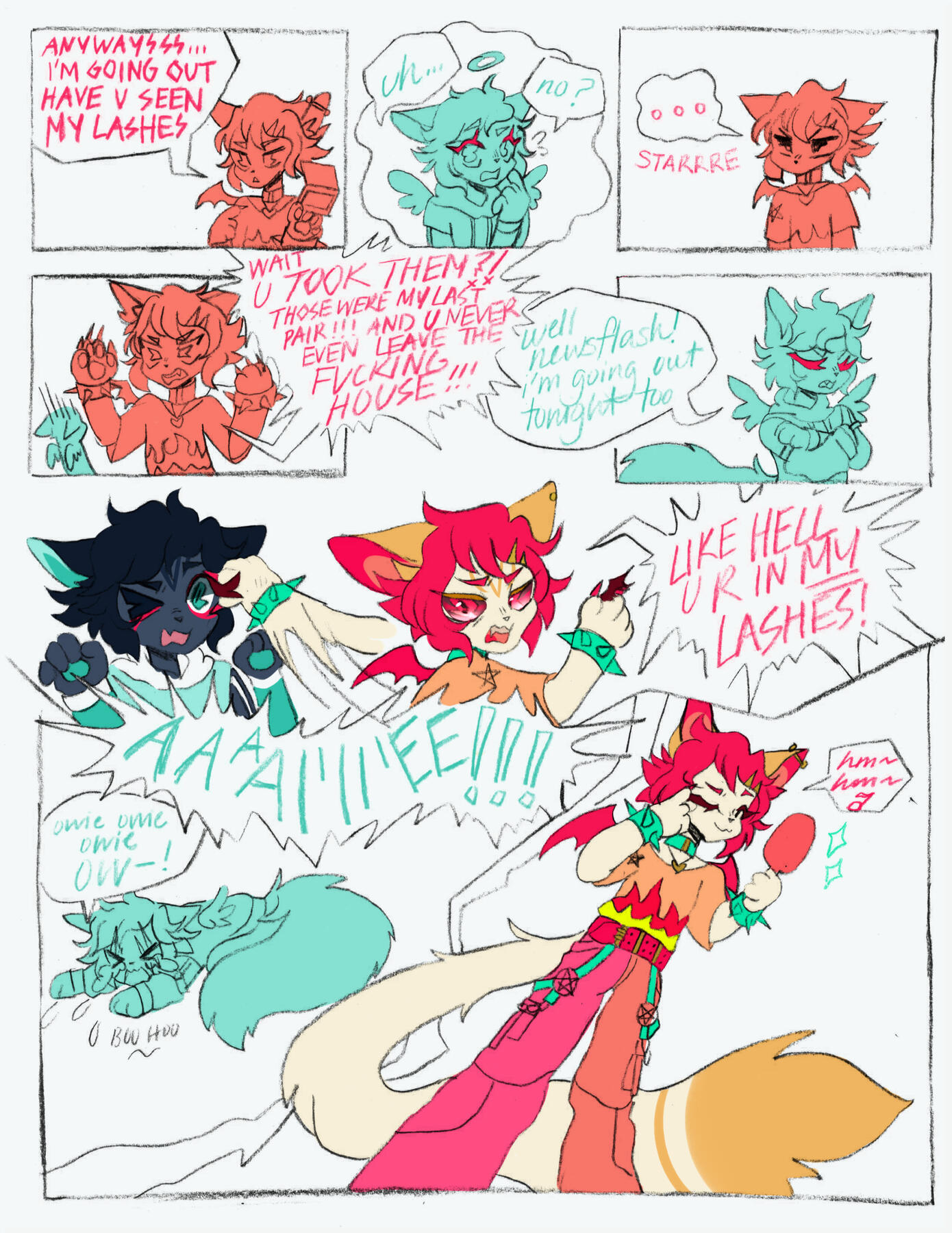 CAT FIGHT page 2