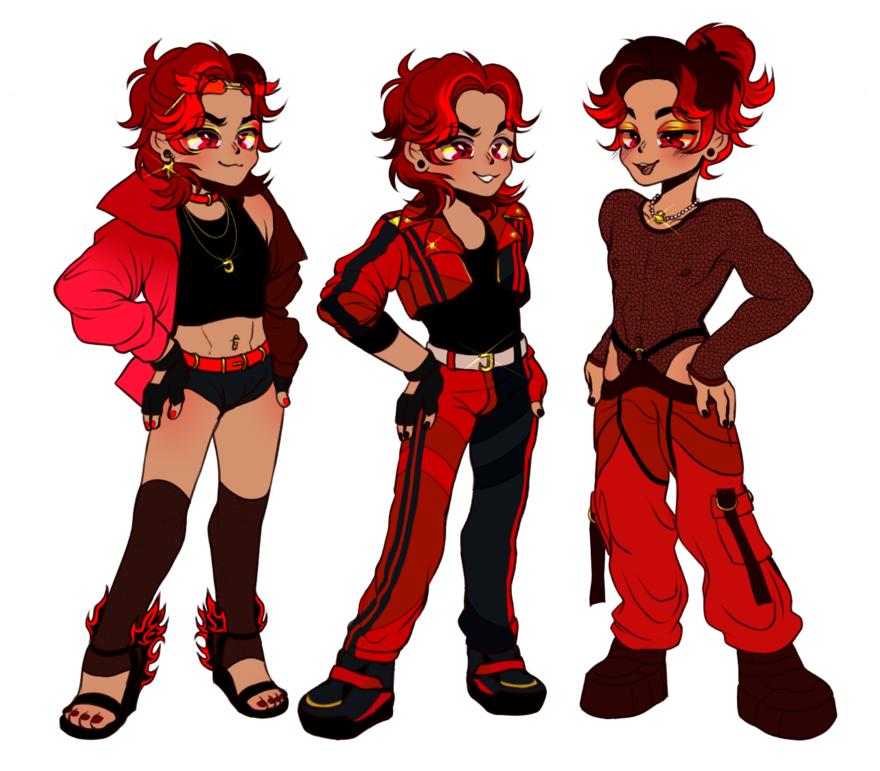 "jace" original character fashion study 2021 digital